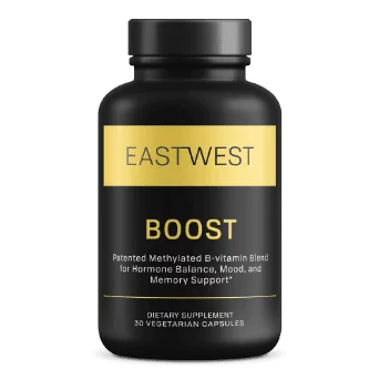 BOOST - Patented Blend for Hormone Balance, Mood, and Memory Support.